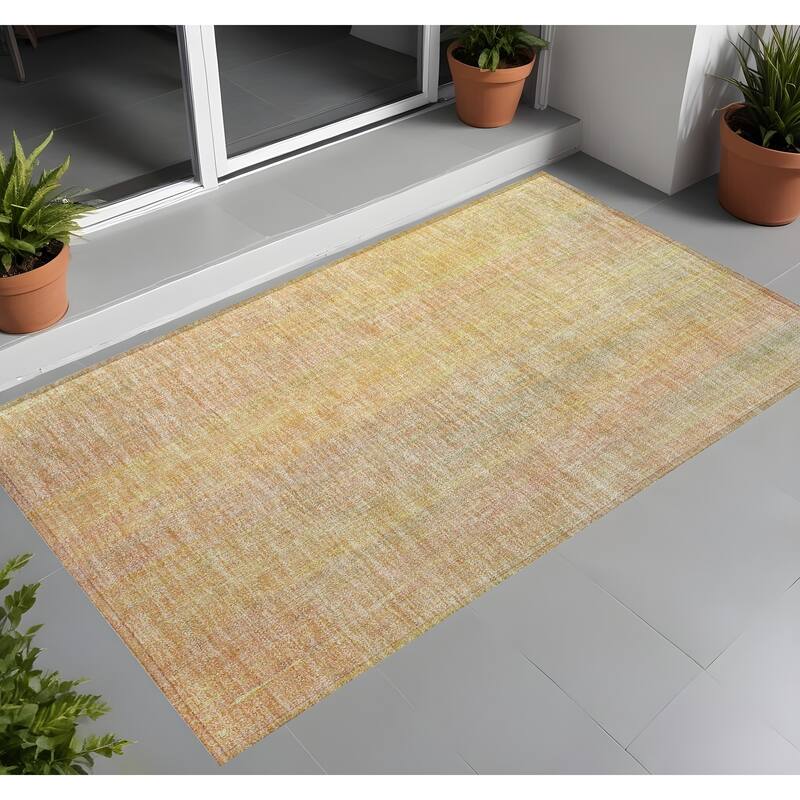 Altova Stripe Weather Resistant Classic Meets Modern Runner Outdoor Rug - 3' x 5' - Multi