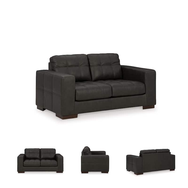 Signature Design by Ashley Luigi Thunder Loveseat - 70"W x 41"D x 35"H