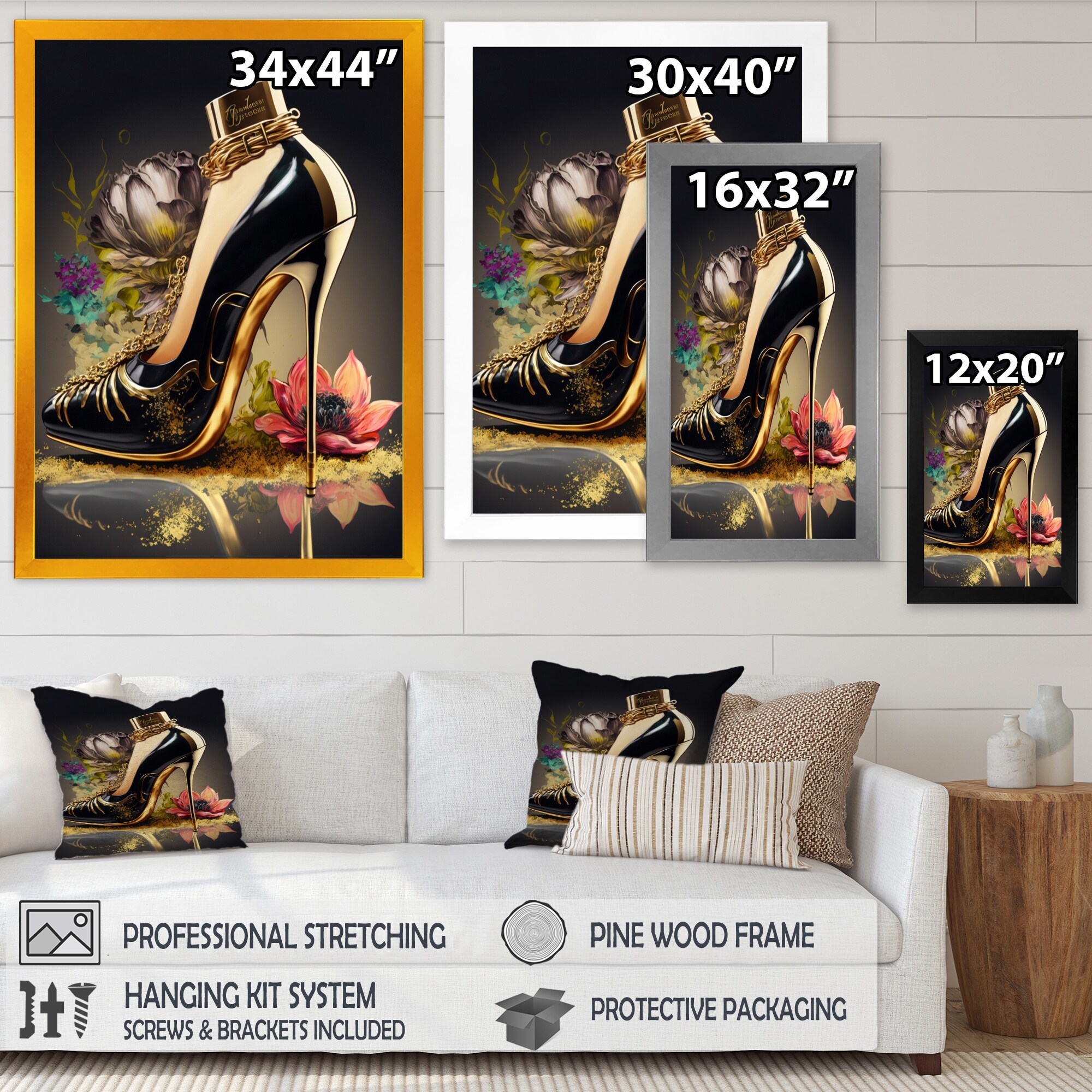 High heel floral shoes new arrivals