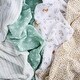 preview thumbnail 4 of 3, aden + anais essentials cotton muslin swaddle blanket 4 pack giraffe safari