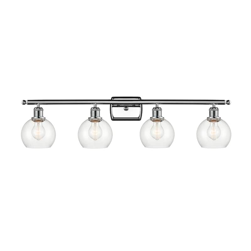 Innovations Lighting 516-4W-9-36 Athens Vanity Athens 4 Light 36" Wide - Polished Chrome / Clear