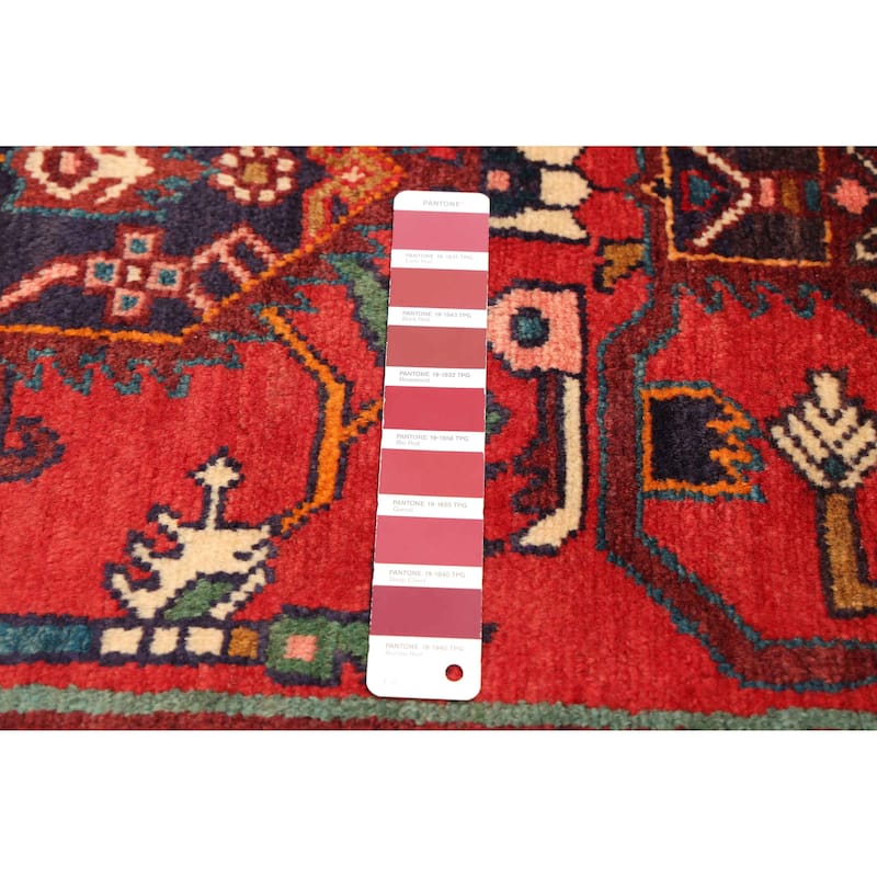 ECARPETGALLERY Hand-knotted Anadol Red Wool Rug - 2'9 x 9'11