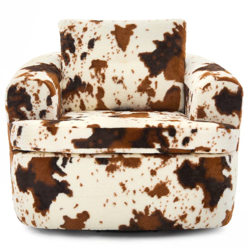 360° Swivel Sofa Chair Accent Barrel Chair for Living Room