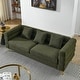 Oversized 3 Seater Sectional Sofa, Living Room Comfort Fabric Sectional ...