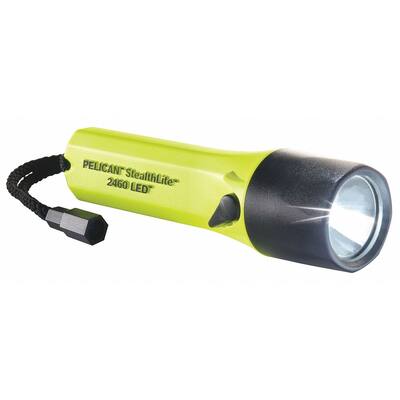 Pelican Handheld Flashlight,Plastic,Yellow,183lm 2460C - 1 Each