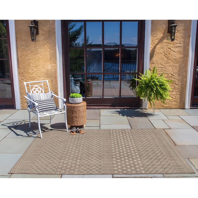Momeni Baja Minimalist Indoor Outdoor Area Rug