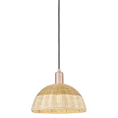 Innovations Lighting 716-1P-14-12 Natural Ballston Dome Pendant 2