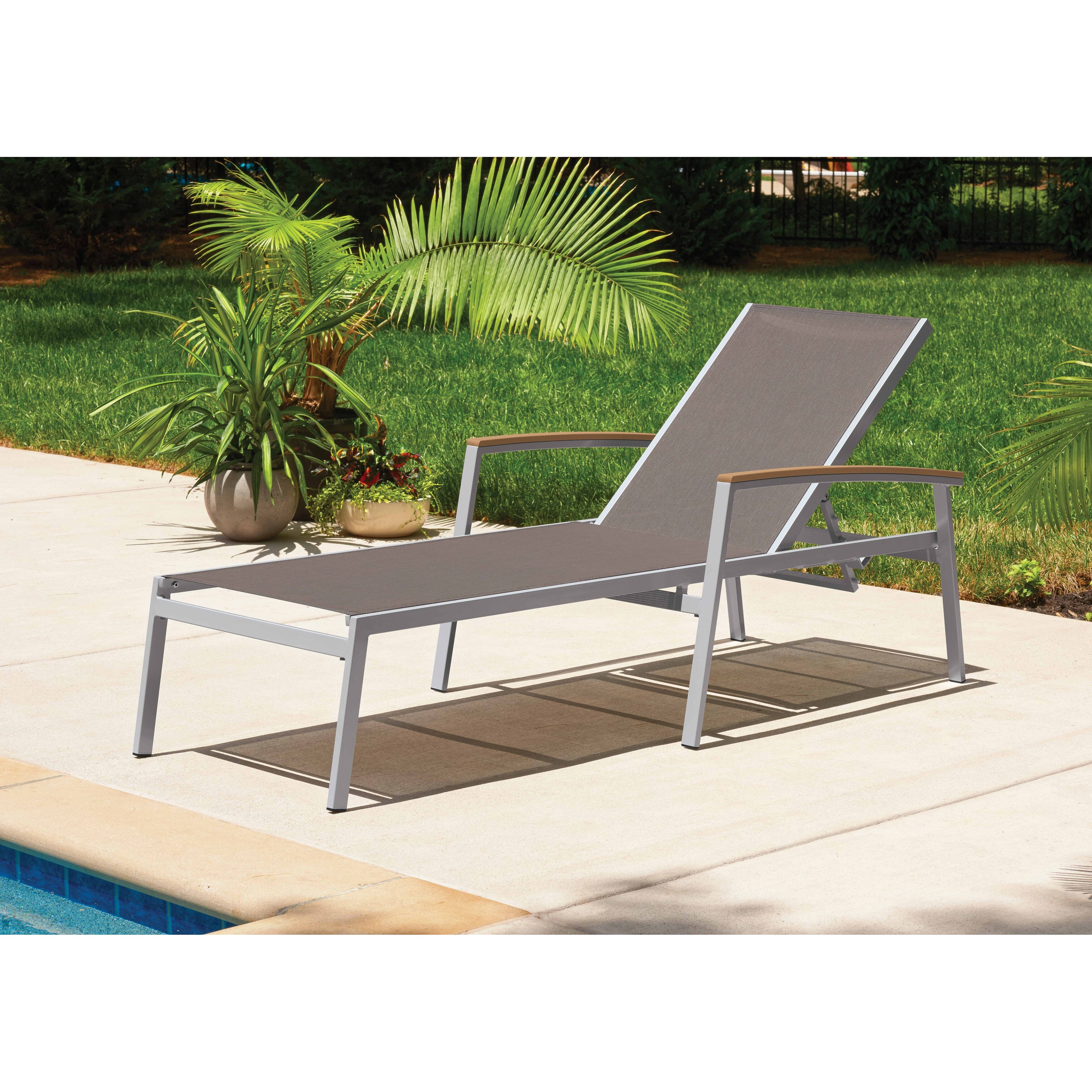 Oxford garden chaise sale lounge
