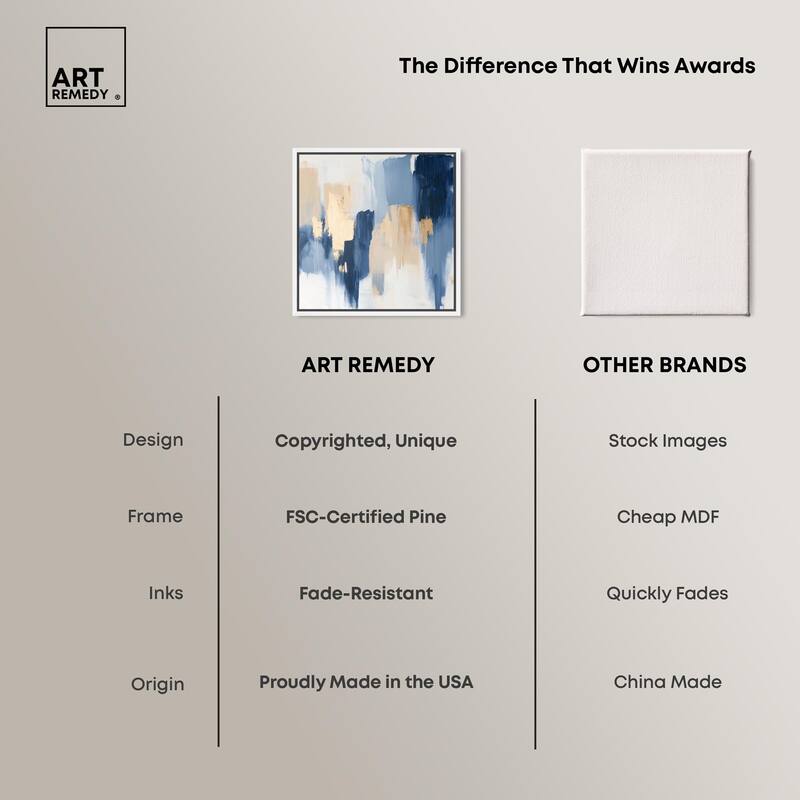 Soothing Hues I Canvas by Art Remedy