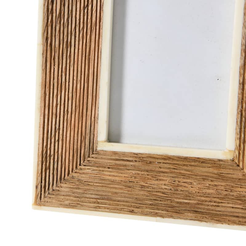 Hand-Carved Mango Wood Photo Frame