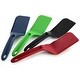 preview thumbnail 1 of 7, Norpro Heat-Resistant Rigid Nylon Spatula Turner - Pot & Pan Scraper Combo (1 of each color) - 4-pack