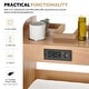 preview thumbnail 15 of 99, Leon 60 in. Double Bathroom Vanity with Composite Stone Top