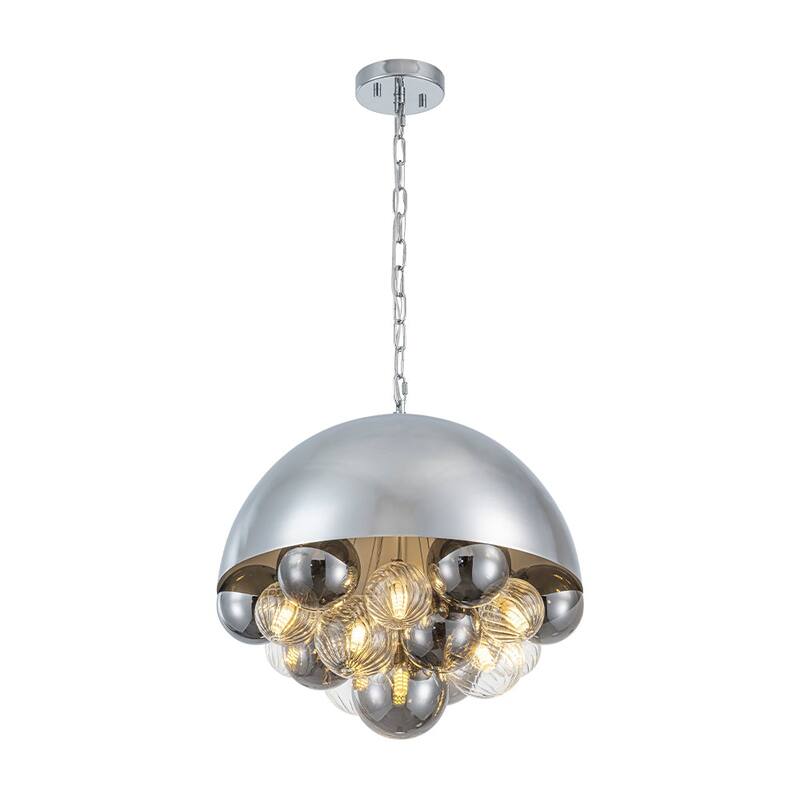 Decorative Cluster Globe Bubble Pendant Light with Dome Style