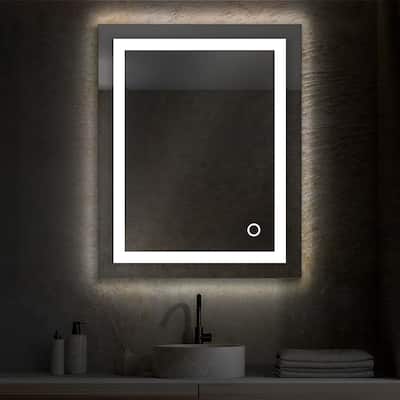 Lyra Led Bathroom Mirror with Antifog, Dimmer, Adjustable Color Temperature, Smart Bathroom Led Mirror