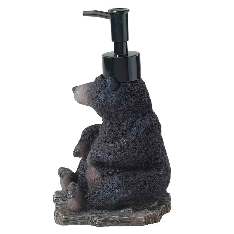 Avanti Linens Black Bear Lodge Lotion Dispenser - Brown - Lotion Dispenser