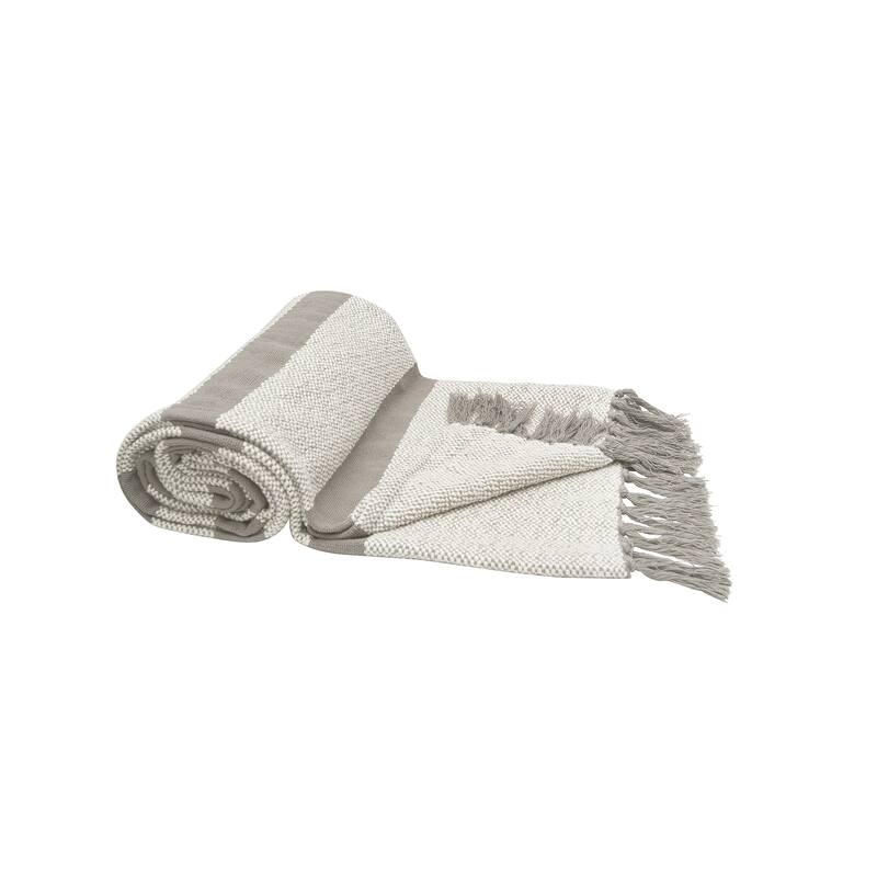 50" x 60" Chandler Throw Collection - Grey