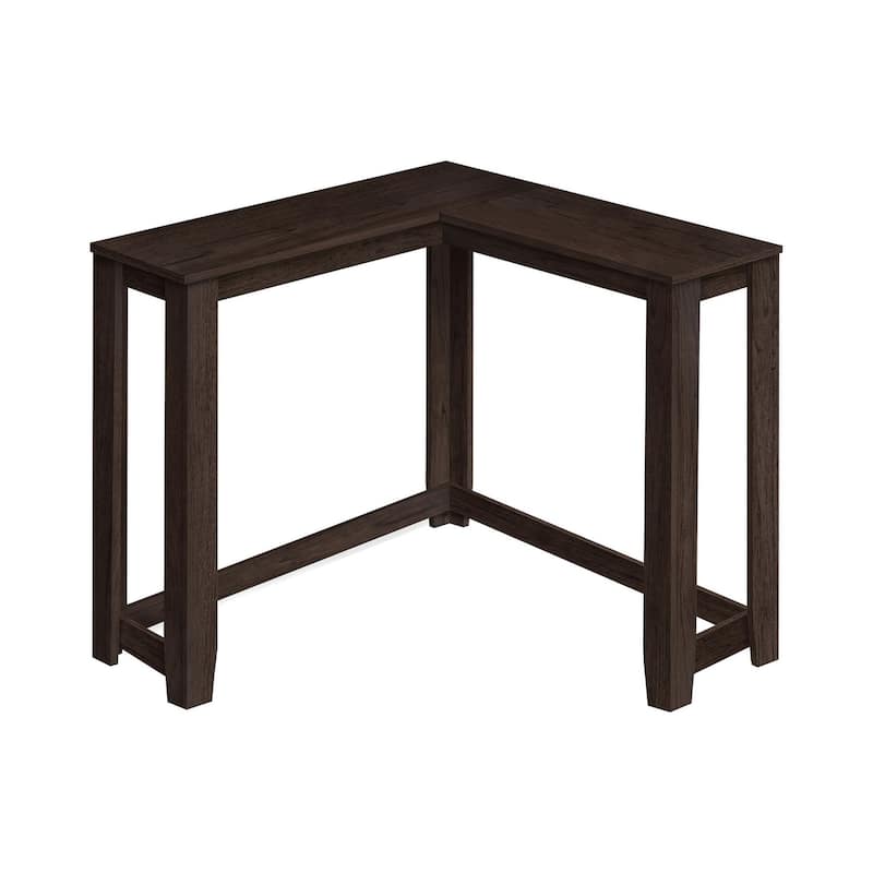 HomeRoots 36" Espresso Wood Distressed Frame Console Table - 35.5' X '32' X '35.5