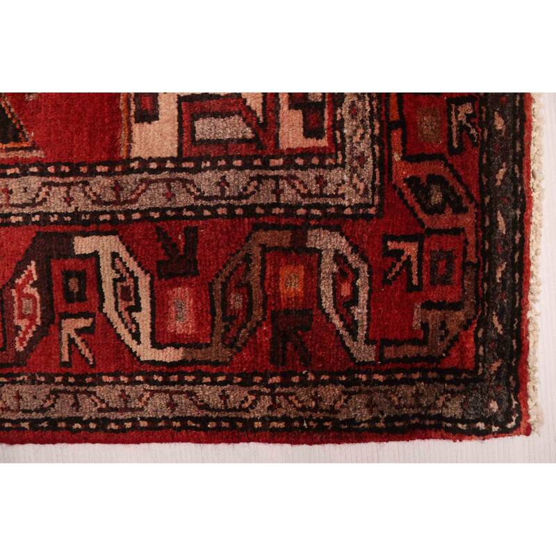 ECARPETGALLERY Hand-knotted Konya Anatolian Black, Red Wool Rug - 4'3 x 6'8