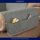preview thumbnail 36 of 70, Subrtex Reversible Sofa Couch Cover Quilted Slipcover Furniture Protector