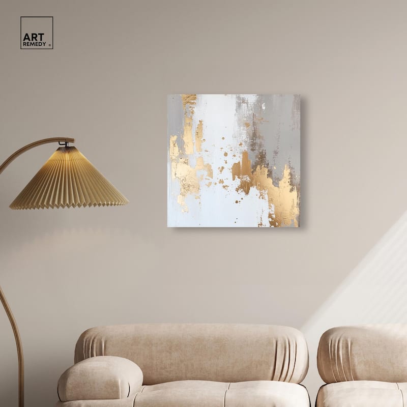 Ghostly Glimmer II Canvas by Art Remedy, Gallery Wrapped