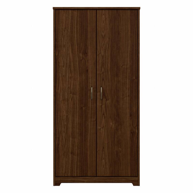Cabot Tall Bathroom Storage Cabinet with Doors by Bush Furniture