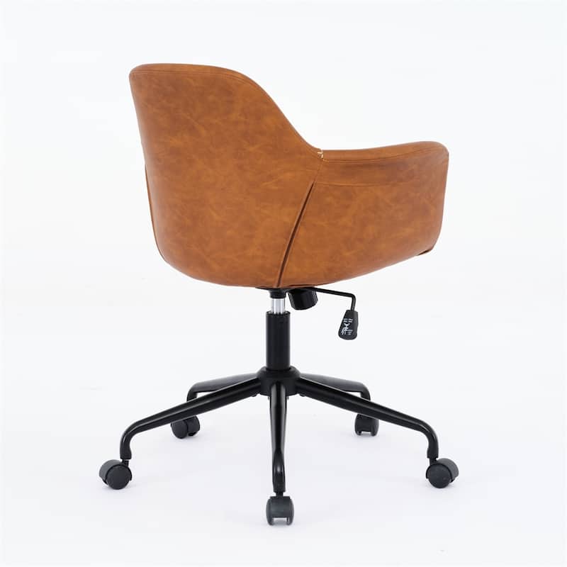Rolling Swivel Height Adjustable Ergonomic Chair with Back Support