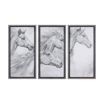 Untamed (Set of 3) Framed Art Print