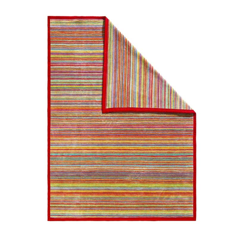 IBENA Bright Rainbow Throw and Kids Size