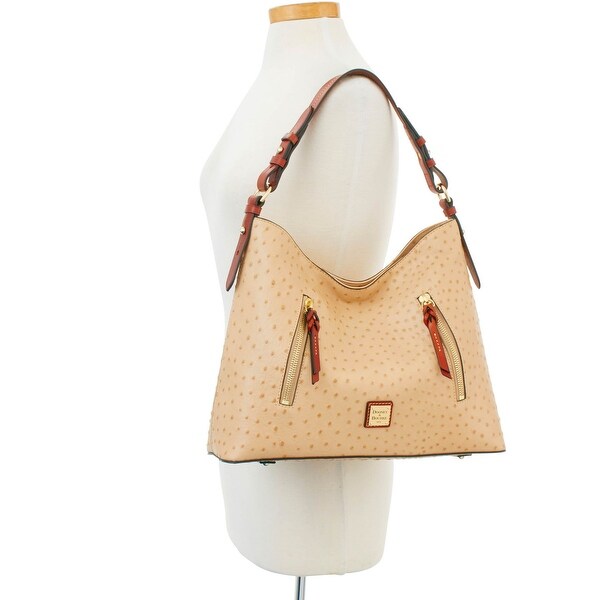 dooney ostrich hobo