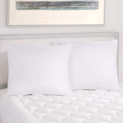 Regal Sham Insert Euro Pillow 2 Pack - White
