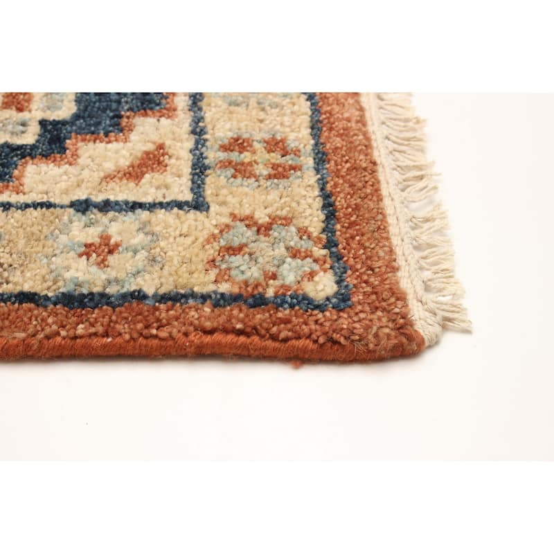 ECARPETGALLERY Hand-knotted Jules Serapi Dark Copper Wool Rug - 5'4 x 8'0