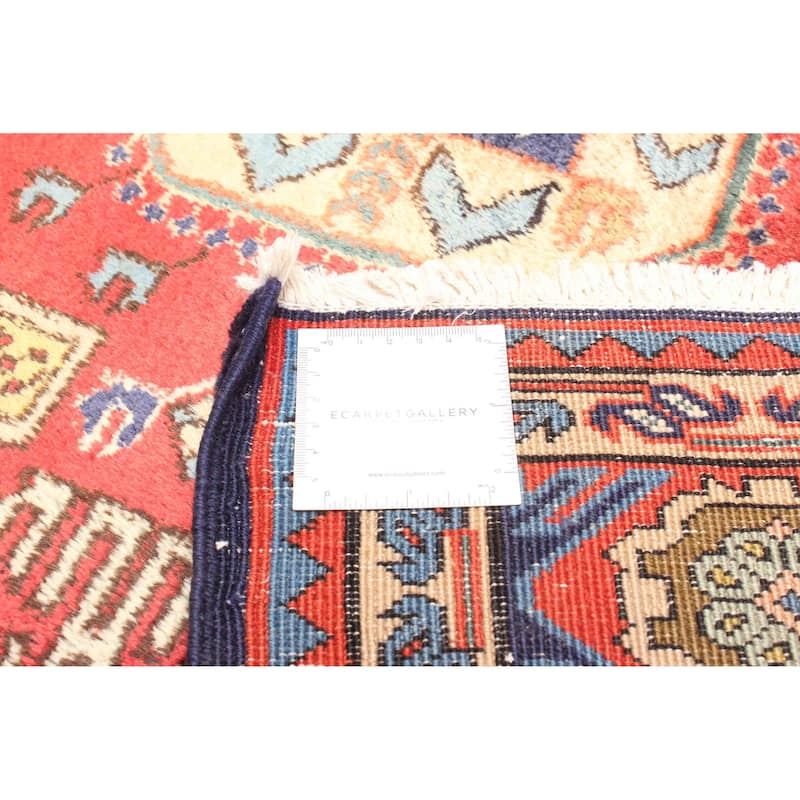 ECARPETGALLERY Hand-knotted Kayseri Navy Wool Rug - 4'8 x 11'5