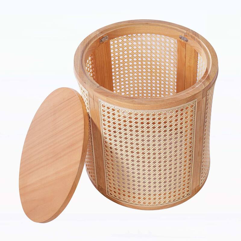 Charming Wood Side Table with Versatile Design