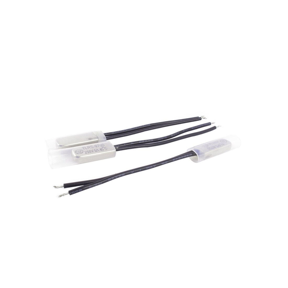 2pcs TLRS9700 40°C NC Thermostat Temperature Control Switch Bimetal 250V 5A N.C