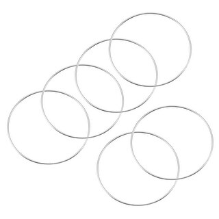 Metal O Ring Non-Welded Craft Hoops for DIY 10pcs - Bed Bath & Beyond ...