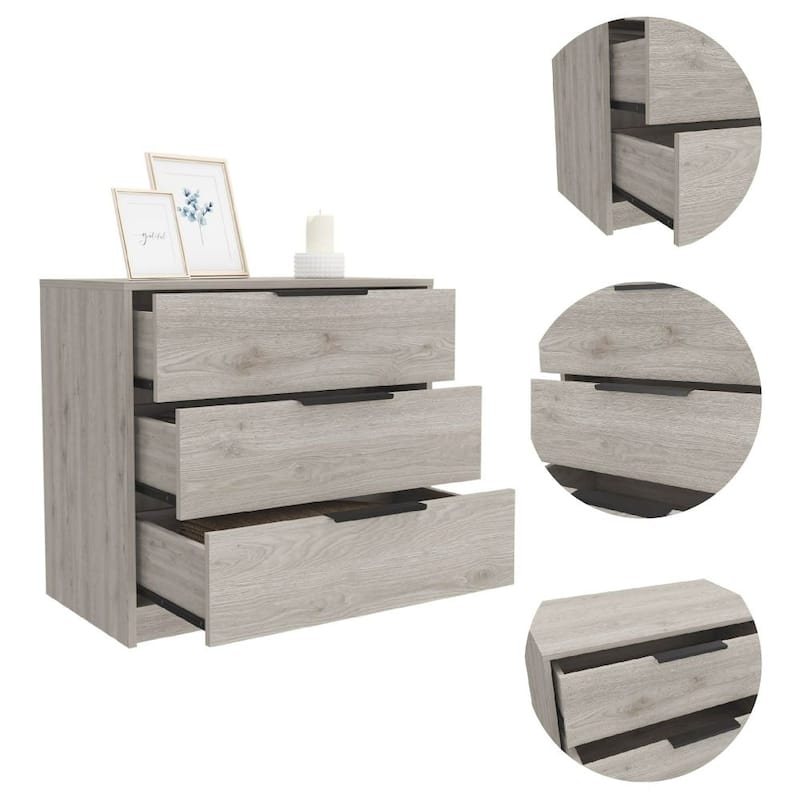 3 Drawers Dresser with Superior Top