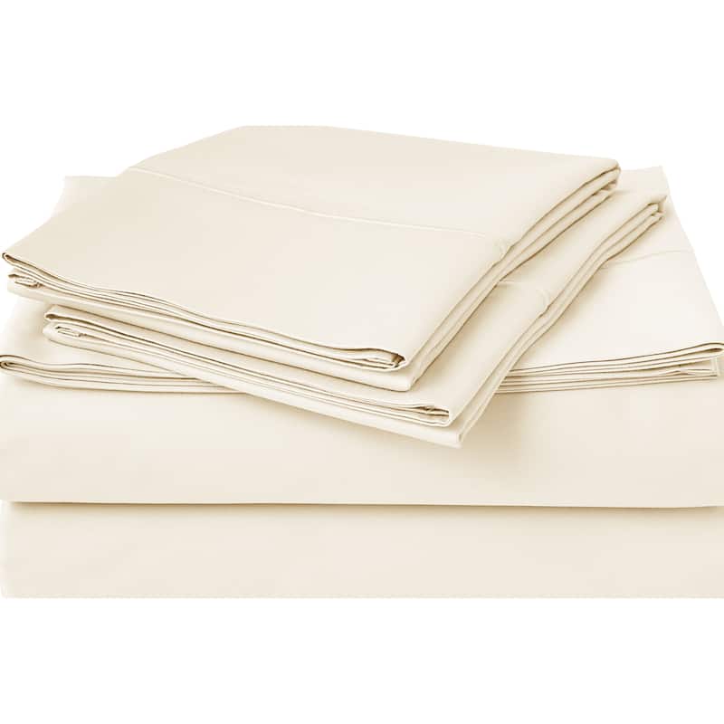 Luxury Egyptian Cotton Sateen Weave 800 TC Deep Pocket Sheet Set