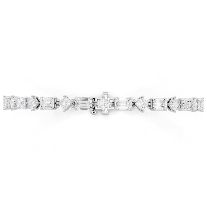 Auriya 14K Gold Lab Grown Diamond Tennis Bracelet 5 2/5 ct. tw. (E-F VS)