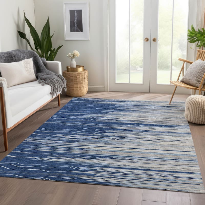 Premium Washable Super Soft Solid Landscape Mayfield Rug