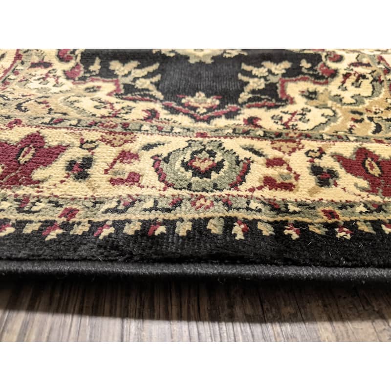 Admire Home Living Caroline 1191 Traditional Medallion Area Rug