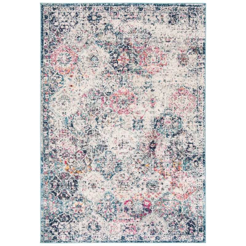 SAFAVIEH Madison Avery Boho Chic Distressed Area Rug