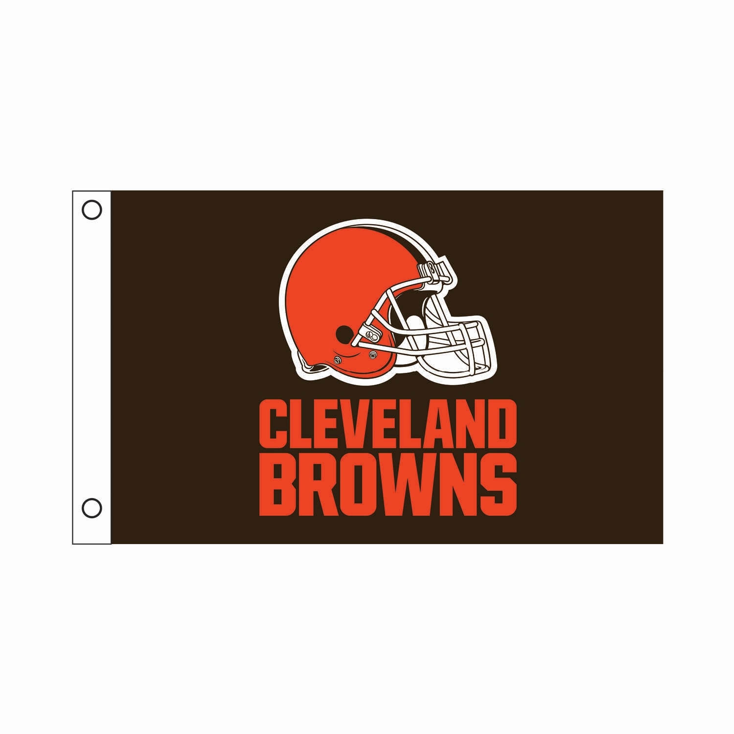 Cleveland Browns Single Sided Flag w/ 2 Grommets, 3'x5'