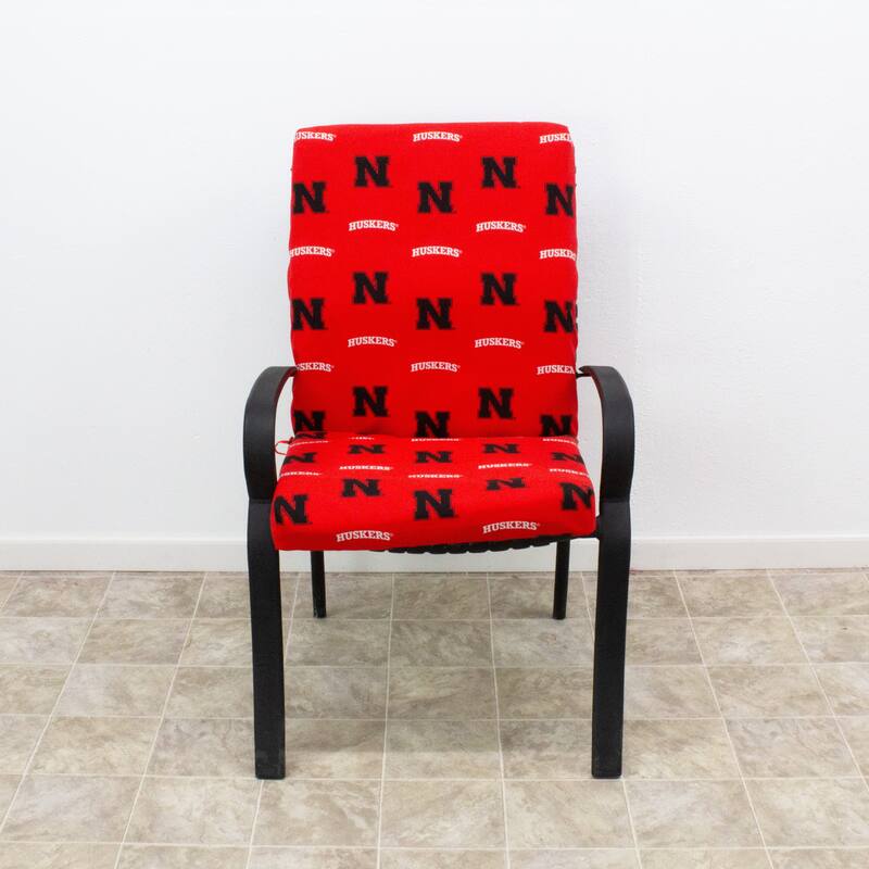 Nebraska Cornhuskers 2pc Chair Cushion