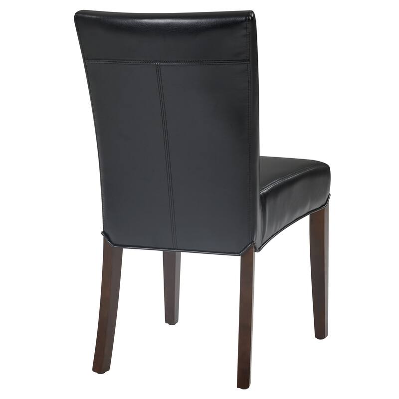 NPD Furniture Beverly Hills Bonded Leather Dining Chair (Set of 2) - na