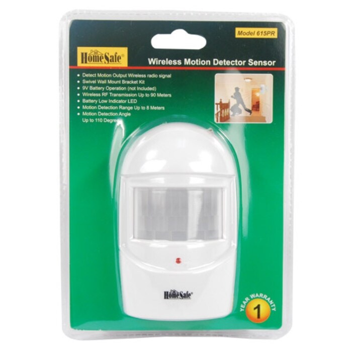 Homesafe Wireless Home Security Motion Sensor Pictured On Sale Overstock 22169989