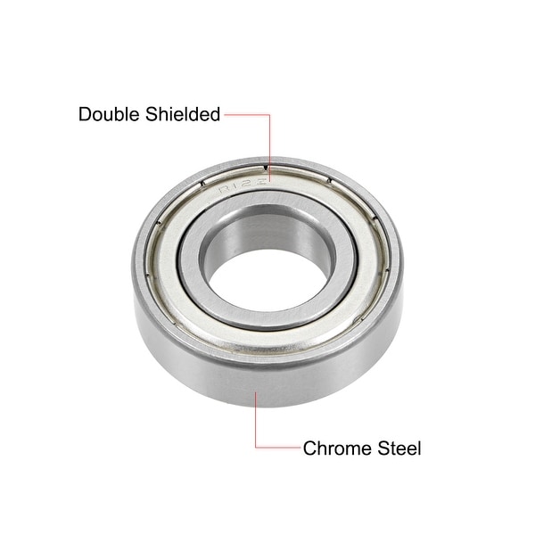 10pcs new R12ZZ Inch Ball Bearing metal sealed shield 3//4/"x 1-5//8/"x 7//16/"