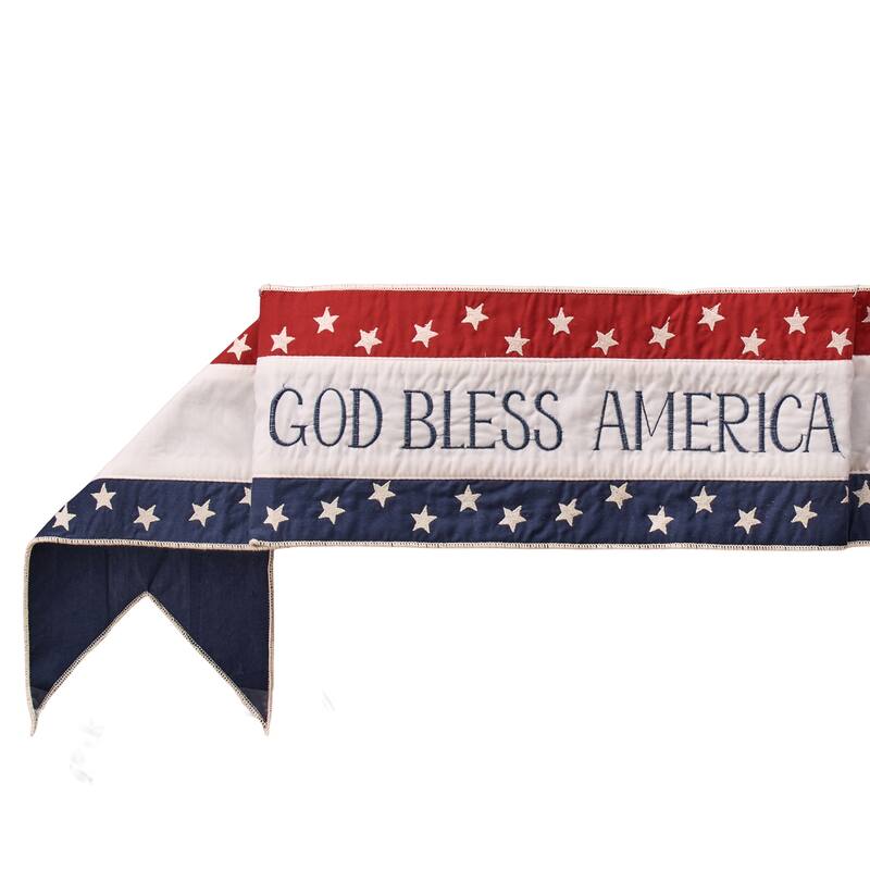 6"X44" "God Bless America" Banner
