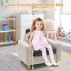 preview thumbnail 7 of 26, Gymax Kids Dinosaur/Panda/Chick Sofa Wooden Armrest Chair Couch w/