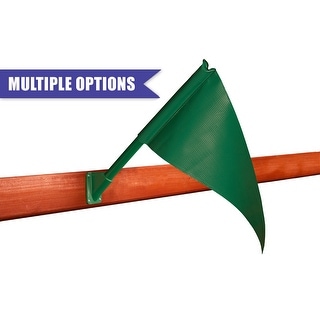 Gorilla Playsets Swing Set Flag Kit - Green or Yellow