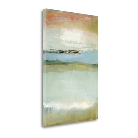 Abstract Water Land View 4 Giclee Wrap Canvas Wall Art